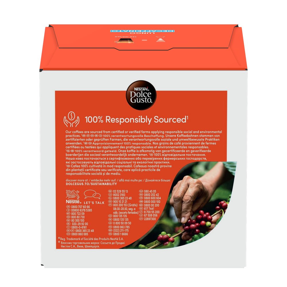 Lungo Decaf 48 Pod Bundle
