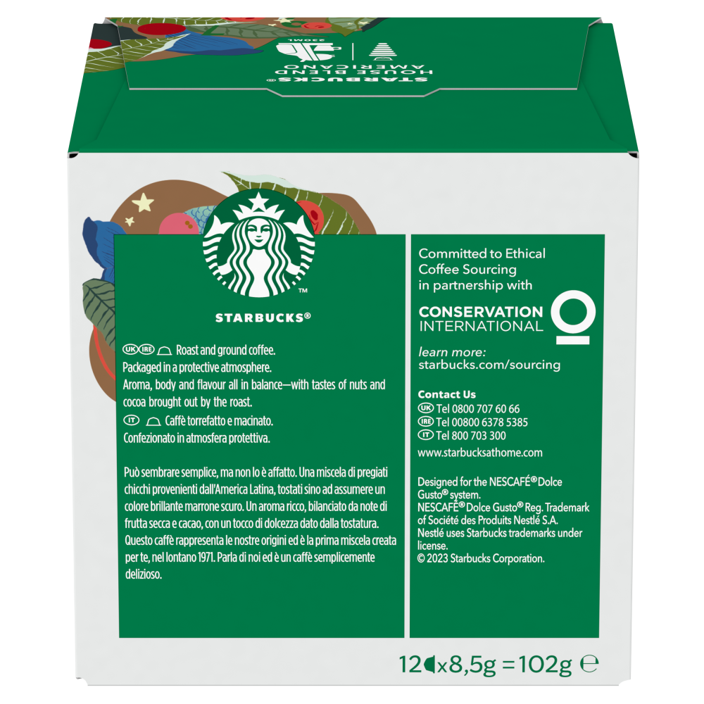 STARBUCKS® House Blend Americano