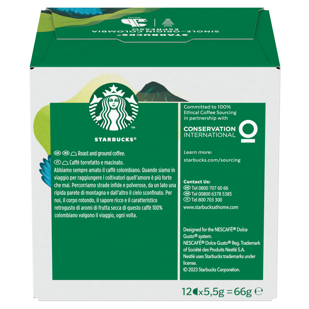 STARBUCKS® Single-origin Colombia Espresso